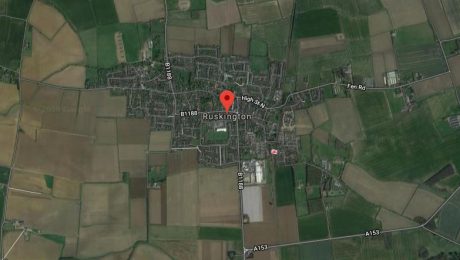 Ruskington sat view