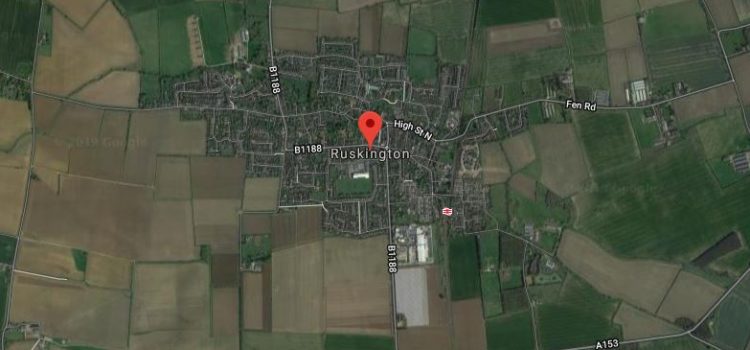 Ruskington sat view